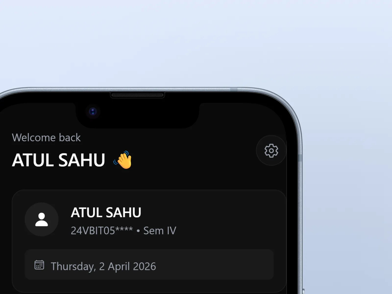 Settings Menu
