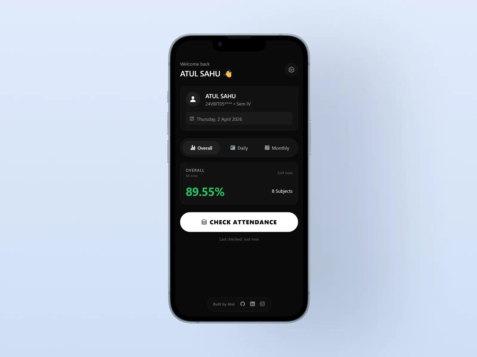 App Dashboard